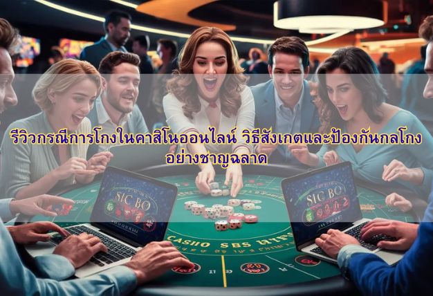 รีวิวกรณีการโกงในคาสิโนออนไลน์ วิธีสังเกตและป้องกันกลโกงอย่างชาญฉลาด