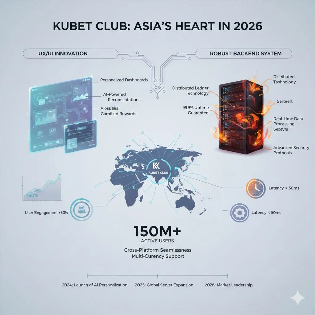 ทำไม kubet club ถึงครองใจผู้ใช้ทั่วเอเชียในปี 2026? วิเคราะห์นวัตกรรม UX/UI และระบบหลังบ้านสุดเสถียร