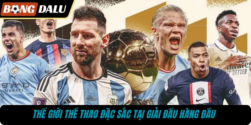 Thế giới thể thao đặc sắc tại giải đấu hàng đầu
